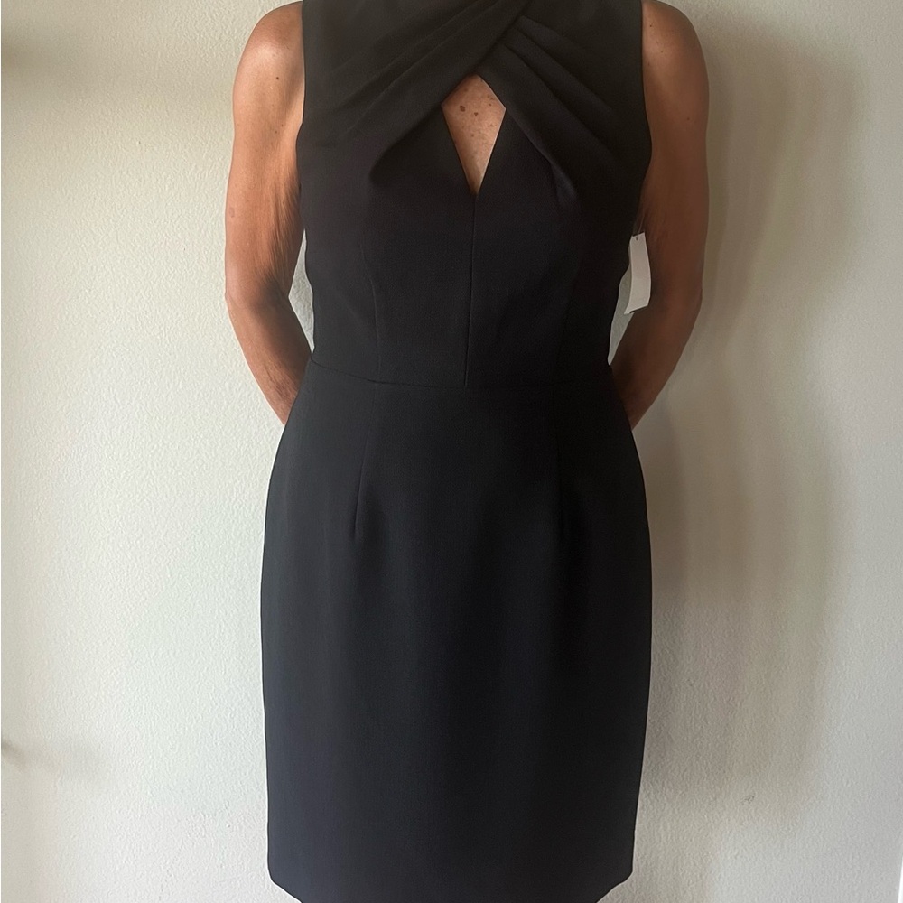 Trina Turk Black Sleeveless Mini Dress